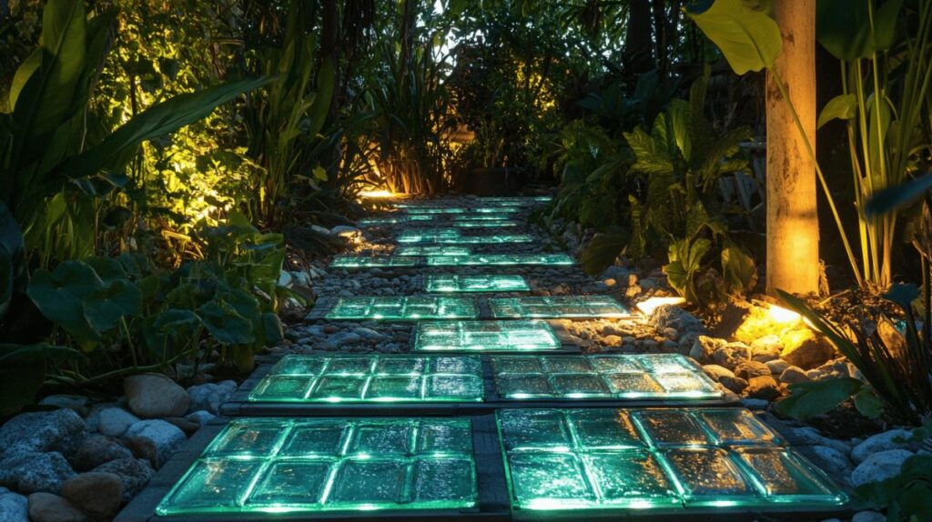Les paves lumineux solaire LED en verre : une revolution pour l’eclairage urbain moderne